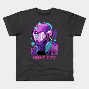 Cyberpunk 2077 Night City Kids T-Shirt